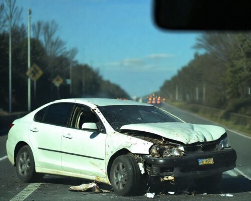 ¿Qué hacer en caso de accidente automovilístico en México?